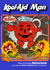 Kool-Aid Man Intellivision  box art
